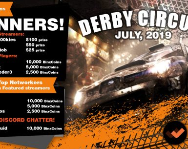 Derby Circuit Winners July 2019